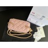 Chanel Vantiy Case Pink Leather Bag