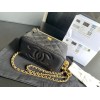 Chanel Vantiy Case Black Leather Bag