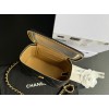 Chanel Vantiy Case Black Leather Bag