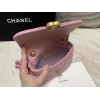 Chanel 19 mini pink bag