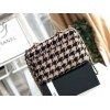 Chanel 19 Tweed Flap Bag Nude Pink 26cm