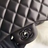 Chanel 30cm CF Lambakin Bag All Black