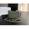 Chanel CC Woc Mini Green Bag