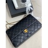 Chanel large flap bag gold 24k