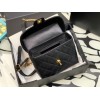 Chanel 23C Vanity Mini Top Handle Black Caviar Bag