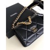 Chanel Quilted 19 Wallet on Chain WOC Black 2019