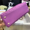Chanel Coco Handle Purple Caviar Large Bag