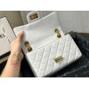 Chanel Quilted Calfskin Small 2.55 A37586 White