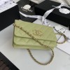 Chanel woc flap caviar leather bag green AP794 2020