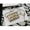 Chanel super mini golden bag