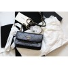 Chanel Fu vintage black flap bag