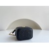 Chanel Small Vanity Classic Box On Chain Black Caviar Bag