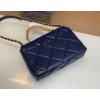 Chanel 19 Flap Large Blue Bag