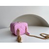 Chanel Small Vanity Classic Box On Chain Pink Caviar Bag