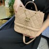 Chanel bucket bag Caviar calfskin Beige