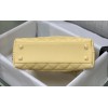 Chanel Coco Handle Yellow Caviar Small Bag