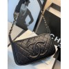 Chanel Axillary Black Bag