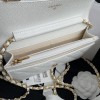 Chanel WOC Caviar Leather in White