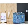 Chanel mini box denim bag