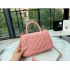 Chanel Coco Handle pink 24cm