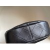 Chanel 22p hobo black lambskin gold hardware bag