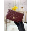 Chanel woc 19cm wine