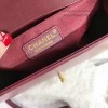 Designer Chanel Chevron Medium Boy Bag Burgundy A67086 VS06664