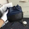 Chanel Chanels Gabrielle Purse Blue and Black A98787 VS05032