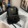 Chanel Shearling Lambskin Black