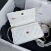 Chanel WOC Caviar Leather in White