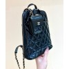Chanel black backpack