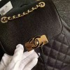 Chanel Grained Calfskin Backpack Black A93749 VS08053