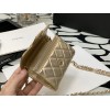 Chanel super mini golden bag