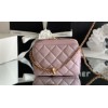 Chanel shoulder pink bag