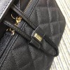 Chanel Fine Grain Embossed Calf Leather Backpack
