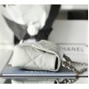 Chanel 19 flap bag Grey - silver hardware