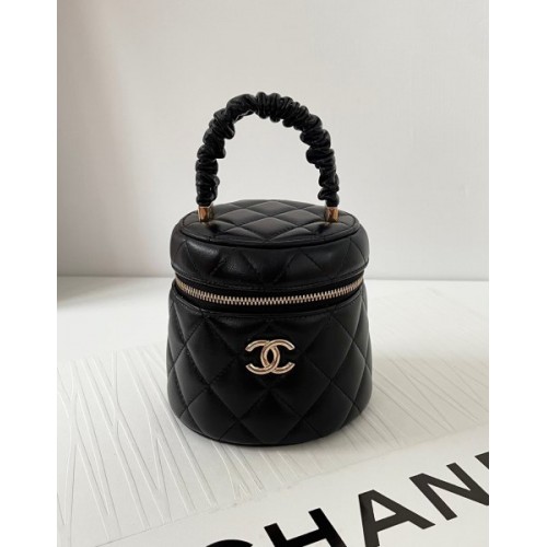 Chanel CC vanity black 2 way bag