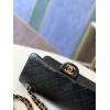 Chanel vintage medium flap bag gold hardware