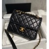 Chanel 22C New Black Tofu Bag