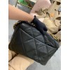 Chanel 19 Flap Large Bag Black