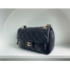 Chanel 21K CF classic black lambskin gold hardware bag