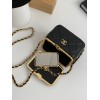 Chanel Vanity Case Quilted Lambskin Small Bag