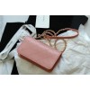 Chanel Fu vintage pink flap bag