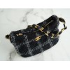 Chanel maxi hobo tweed bag