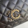 Chanel woc flap caviar leather bag black AP794 2020