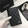 Chanel caviar gold hardware passport holder