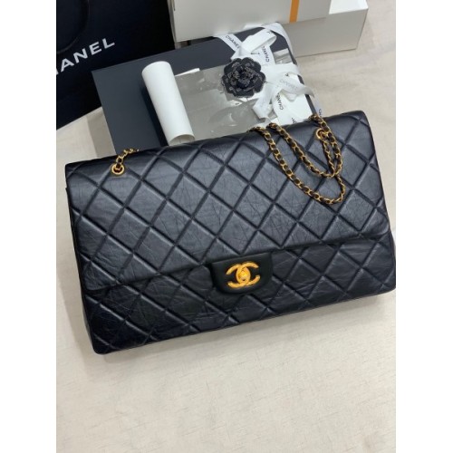 Chanel large flap bag gold 24k