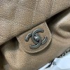 Chanel vintage beige flap bag