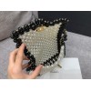 Chanel spring pearls clutch