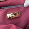 Chanel Lambskin small bowling bag black